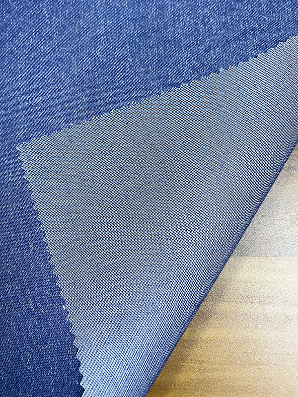 JEANS LIKE WOVEN AH-47335 52%R+47%T+1%SP Keanjalan yang baik, boleh dikekalkan untuk masa yang lama, kandungan kapas yang tinggi